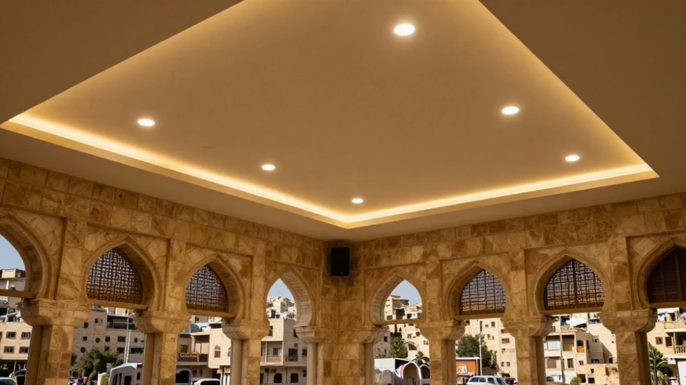 إضاءة مخفية لجبس بورد الصالونات