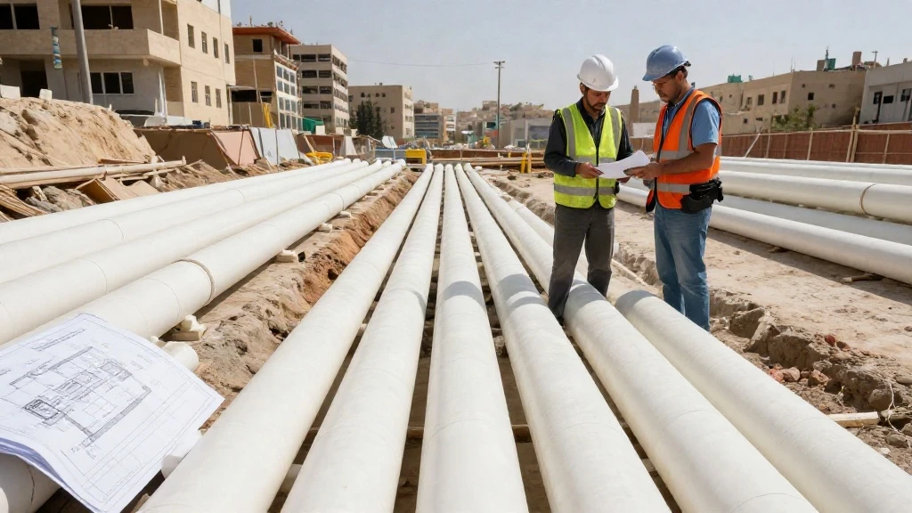 تأسيس شبكات مياه وصرف دمشق