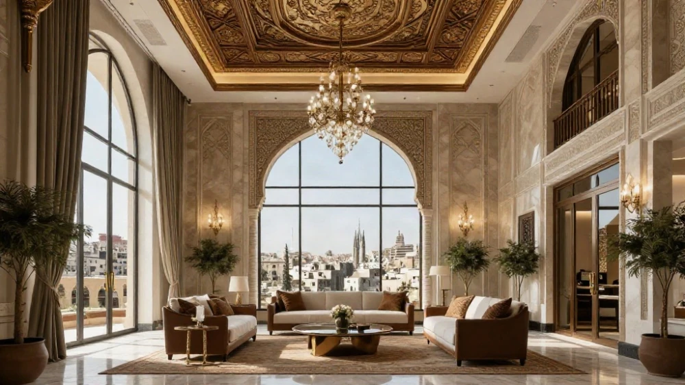تصاميم ديكور داخلي ديلوكس دمشق