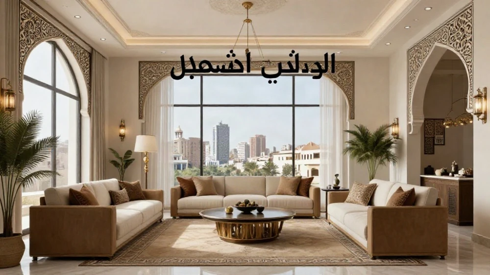 تصاميم غرف معيشة مودرن دمشق