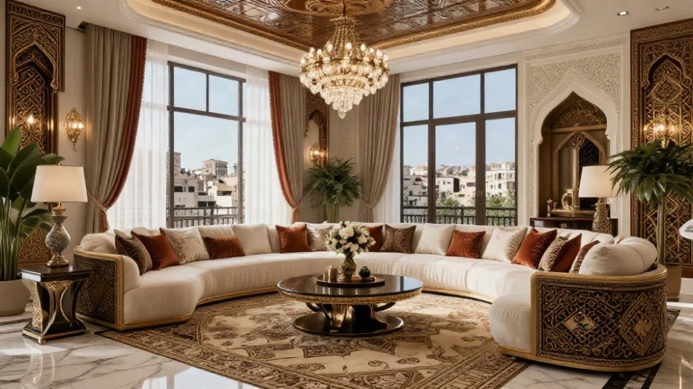 تصميم صالونات فاخرة في دمشق