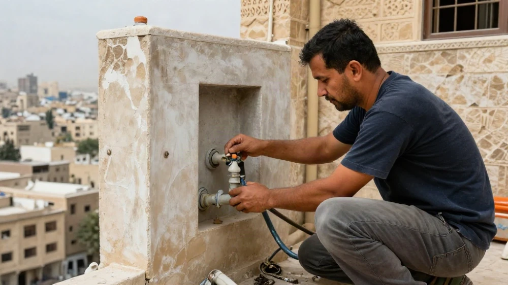 فني صحي دمشق ممتاز